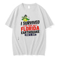 Original I Survived The Florida Earthquake 2026 Tshirts Jpg Unisex , , , Long Sleeve Tee