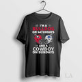 Original Im A Bulldog On Saturdays And A Cowboy On Sundays
