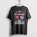 Original Im A Crimson Tide On Saturdays And A Cowboy On Sundays