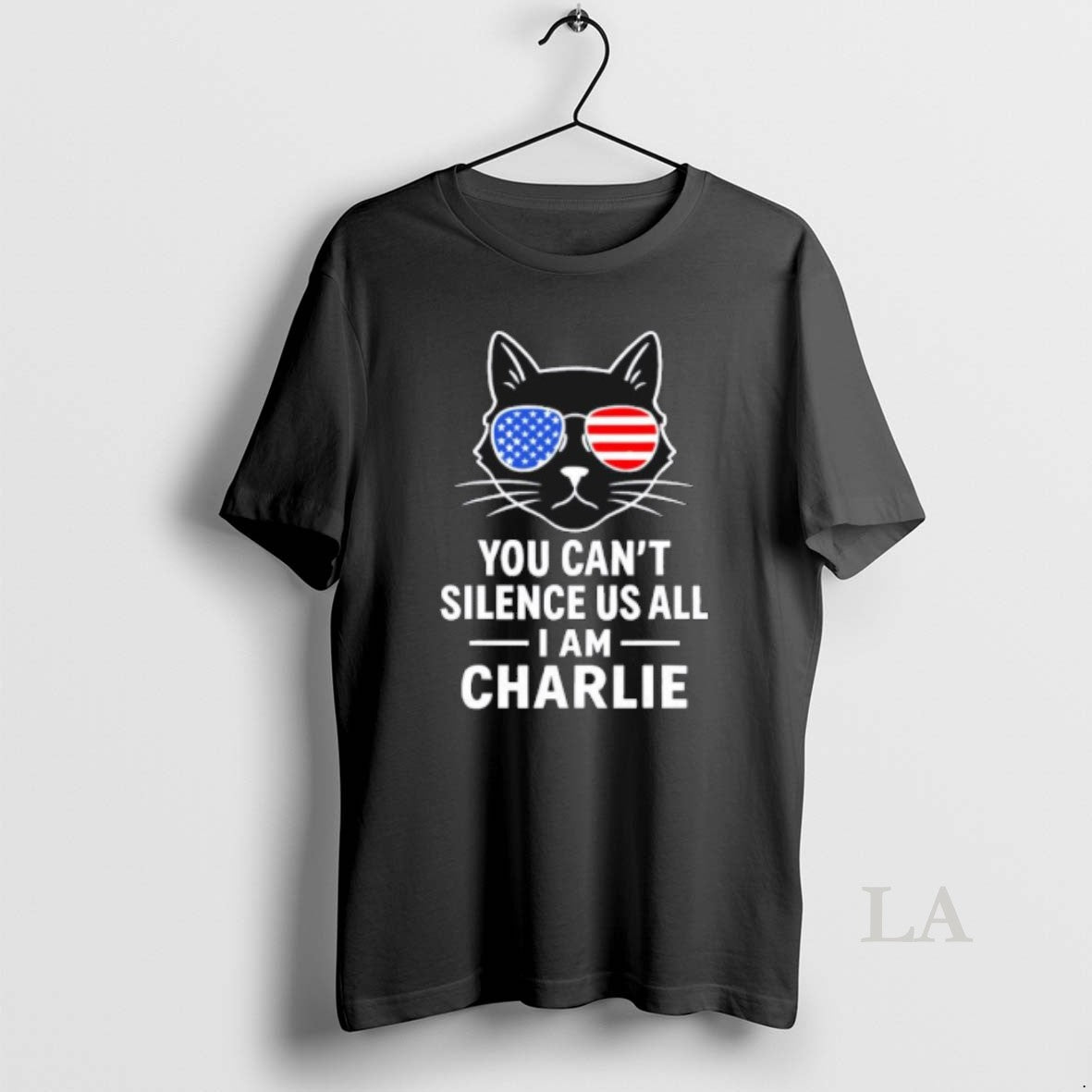 Original Im Charlie Kirk You Cant Silence Us All Cat