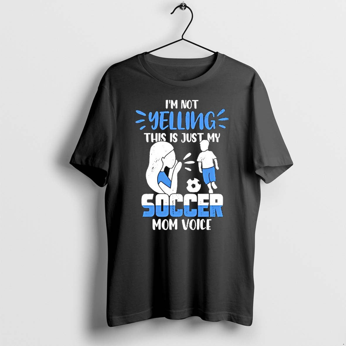 Original Im Not Yelling This Is Just My Soccer Mom Voice Tshirts Jpg Unisex , , , Long Sleeve Tee