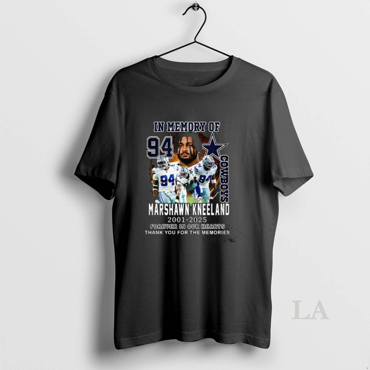 Original In Memory Of Marshawn Kneeland 2001 2025 Forever In Our Hearts Signature