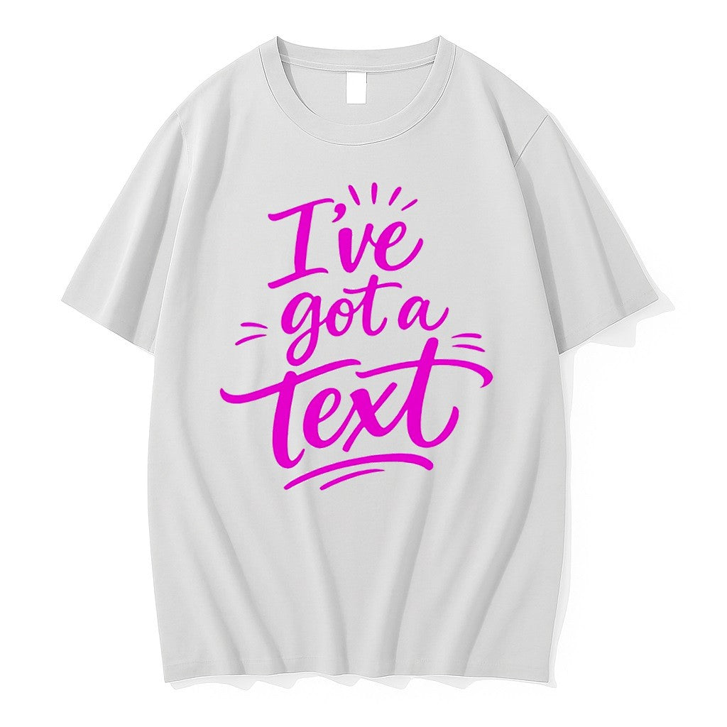 Original Ive Got A Text Tee Tshirts Jpg Unisex , , , Long Sleeve Tee