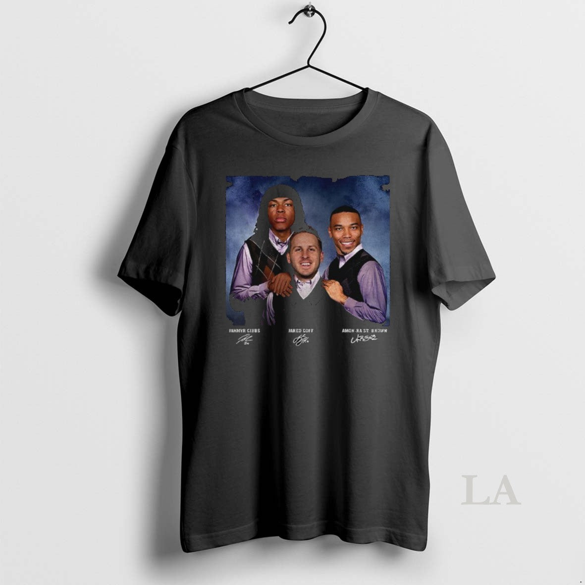 Original Jahmyr Gibbs Jared Goff Amon Ra St