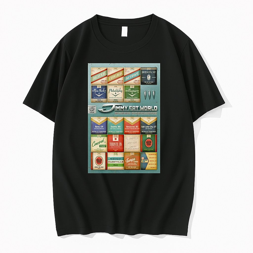 Original Jimmy Eat World Red Rocks June 9 2026 1 Tshirts Jpg Unisex , , , Long Sleeve Tee