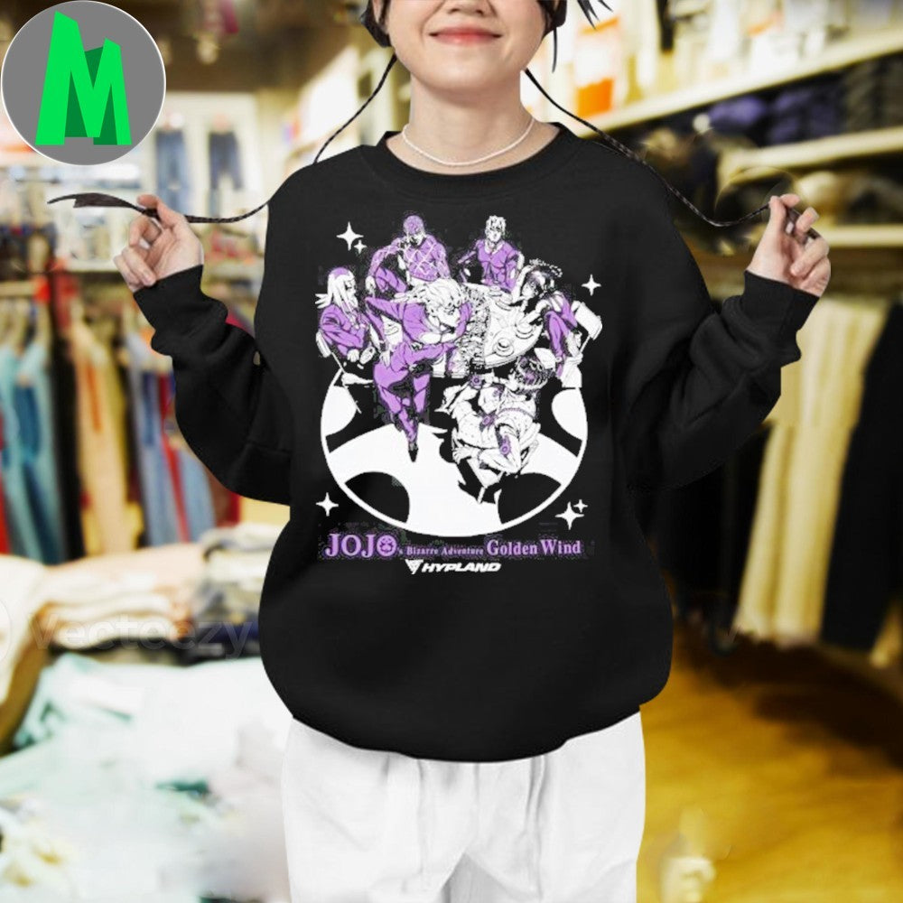 Original Jojo Golden Wind Group Shirt