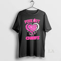 Original Kansas City Chiefs Football X Pink Out Hearts