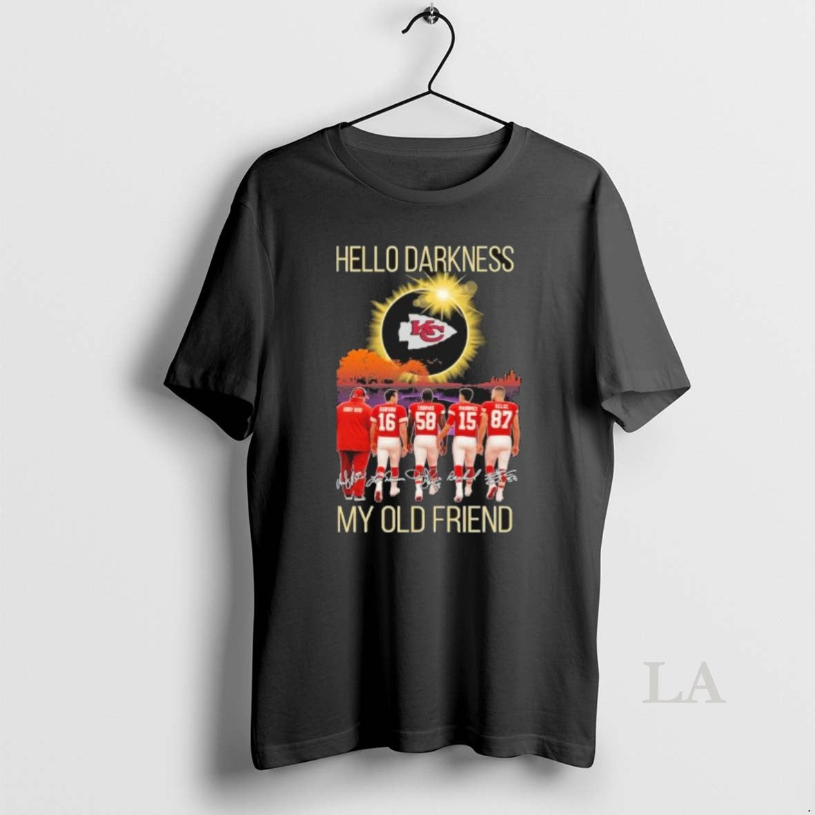 Original Kansas City Chiefs Hello Darkness My Old Friend