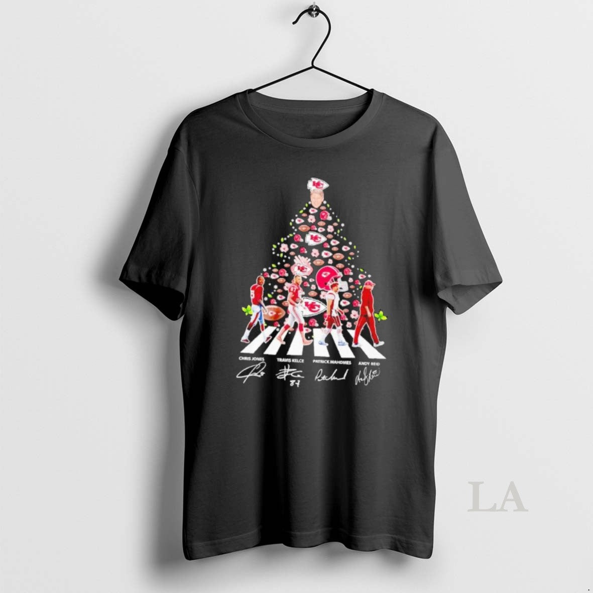Original Kansas City Chiefs Abbey Road Christmas Tree Signatures