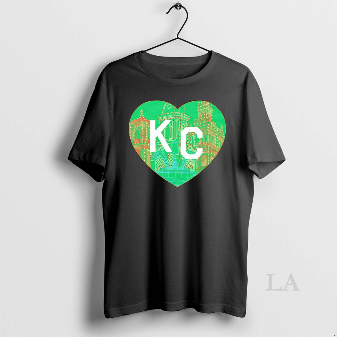 Original Kansas City Heart Plaza Lights Christmas
