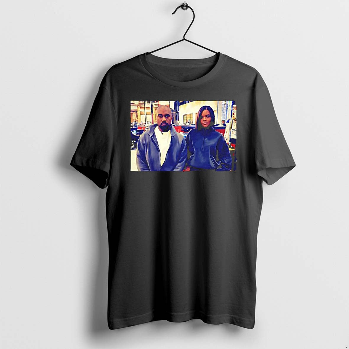 Original Kanye West And Candace Owens Photo Tshirts Jpg Unisex , , , Long Sleeve Tee