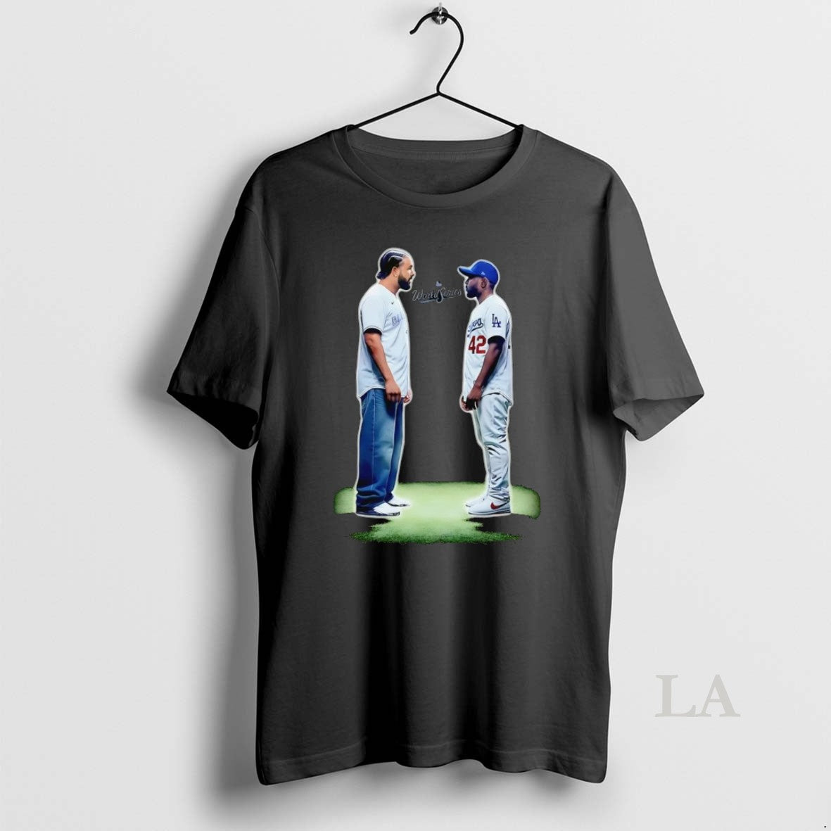 Original Kendrick Lamar Vs Drake World Series Champions La Dodgers
