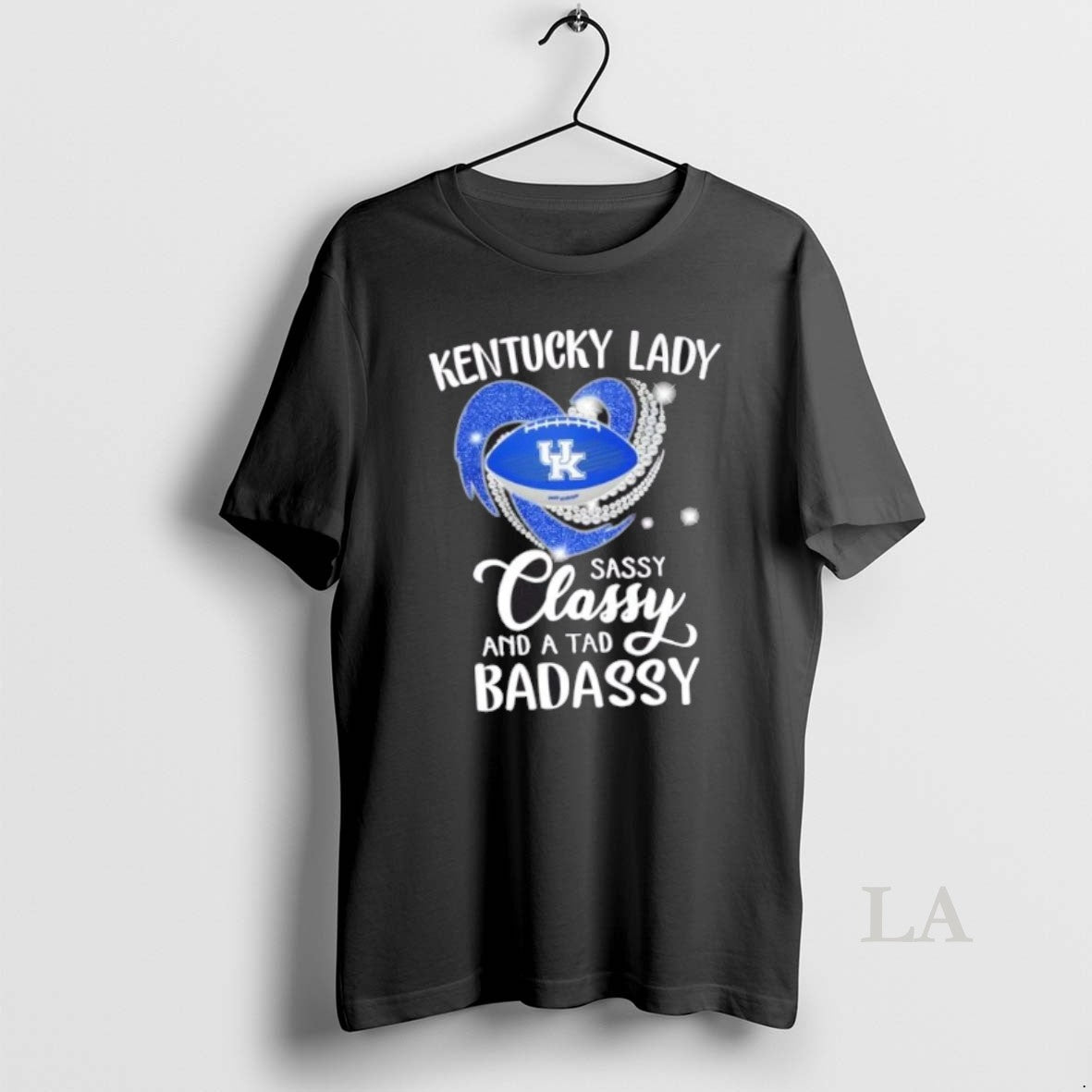 Original Kentucky Wildcats Lady Sassy Classy And A Tad Badassy Diamond Heart