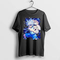 Original Killua Zoldyck Hunter X Hunter Godspeed Lightning Aura Power Anime Character Tshirts