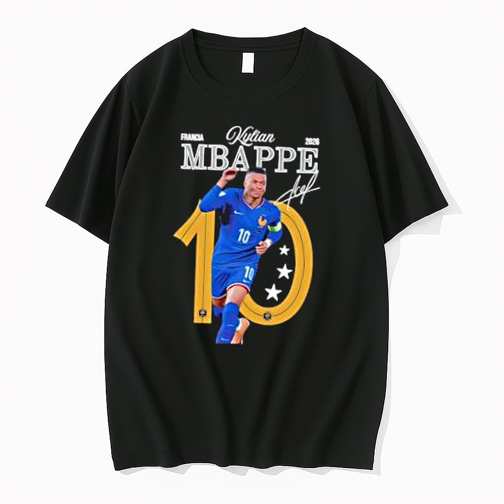 Original Kylian Mbappe France National Football Team 2026 Tshirts Jpg Unisex , , , Long Sleeve Tee