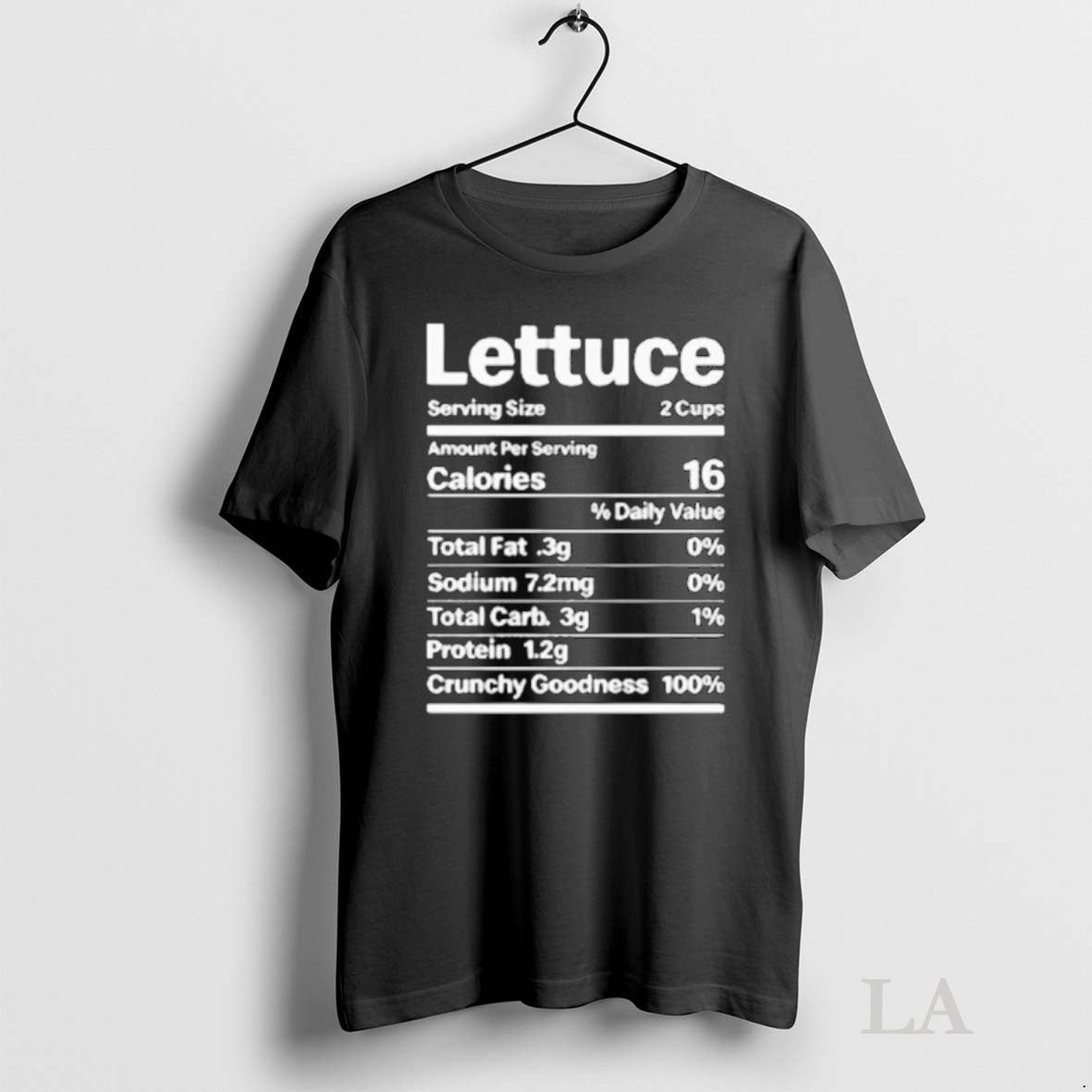Original Lettuce Costume Nutrition Facts Ornaments