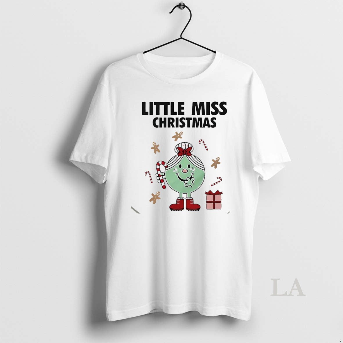 Original Little Miss Christmas White