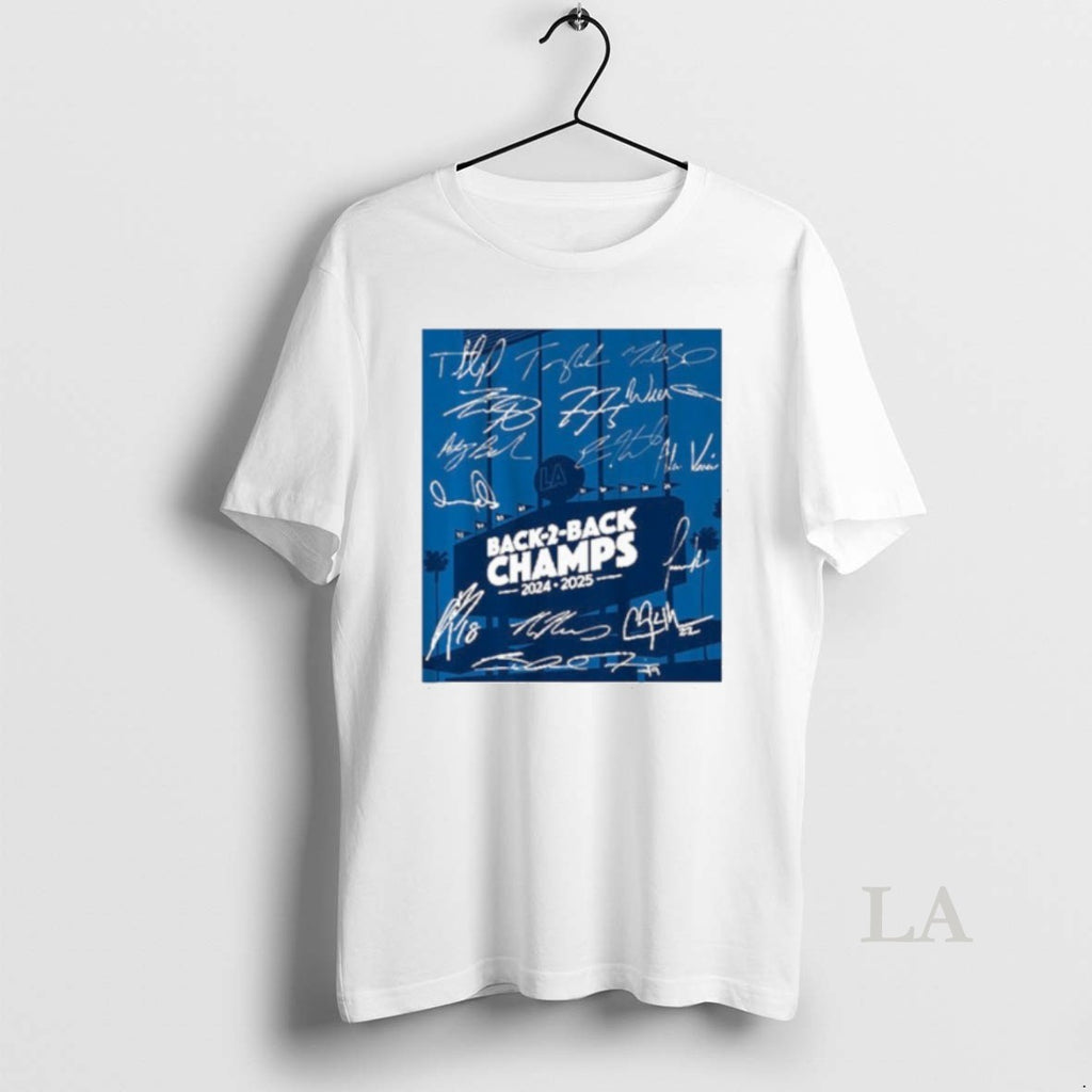 Original Los Angeles Baseball Back To Back Champs