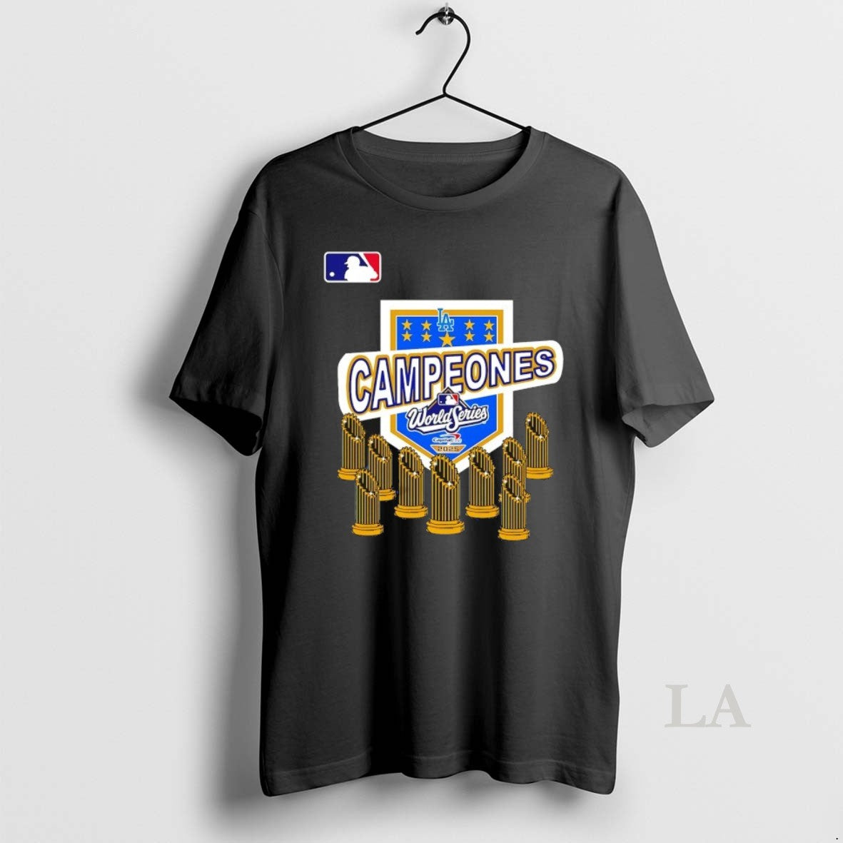 Original Los Angeles Campeones 2024 2025 World Series Trophy