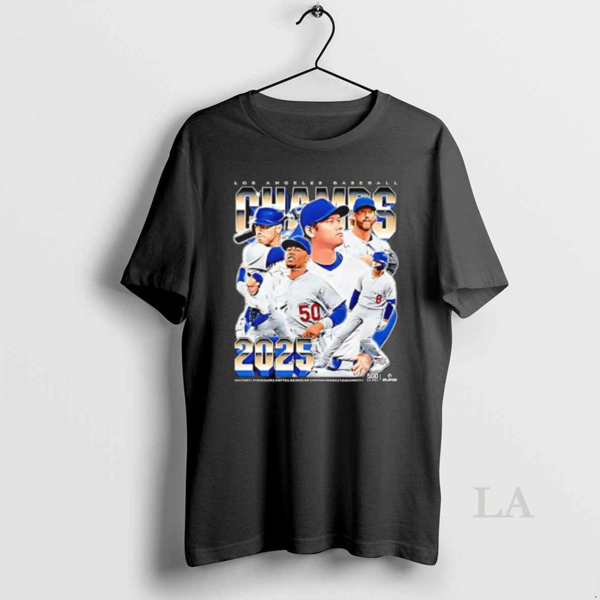 Original Los Angeles D Baseball 2025 Champs Vintage