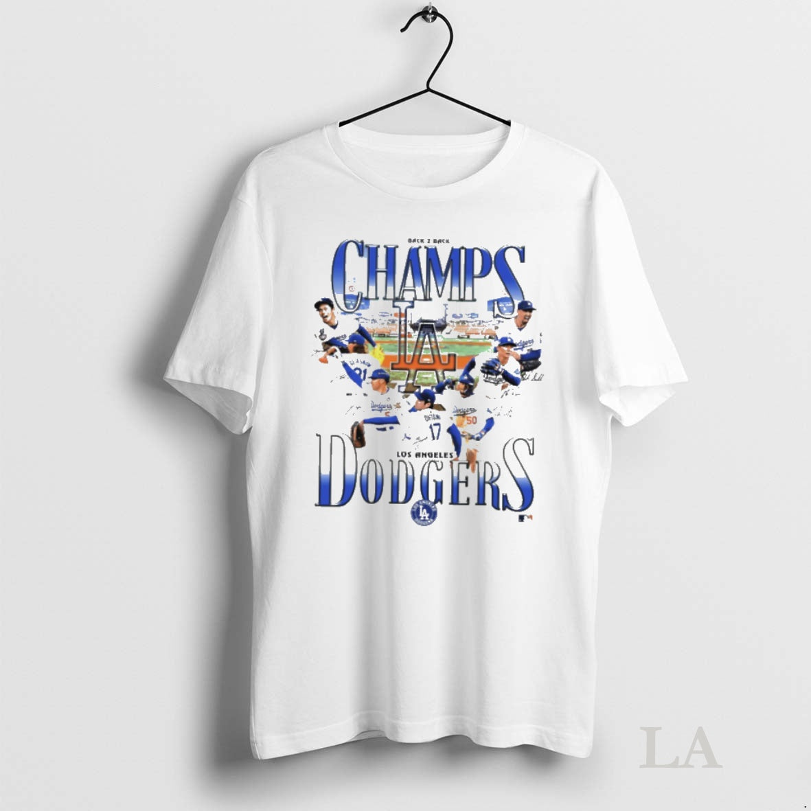 Original Los Angeles Dodgers 2024 2025 Back 2 Back World Series Champs Signatures