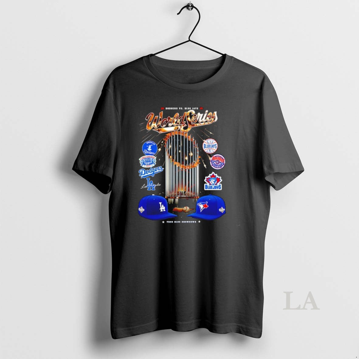 Original Los Angeles Dodgers 2025 World Series Champions True Blue Showdown Trophy