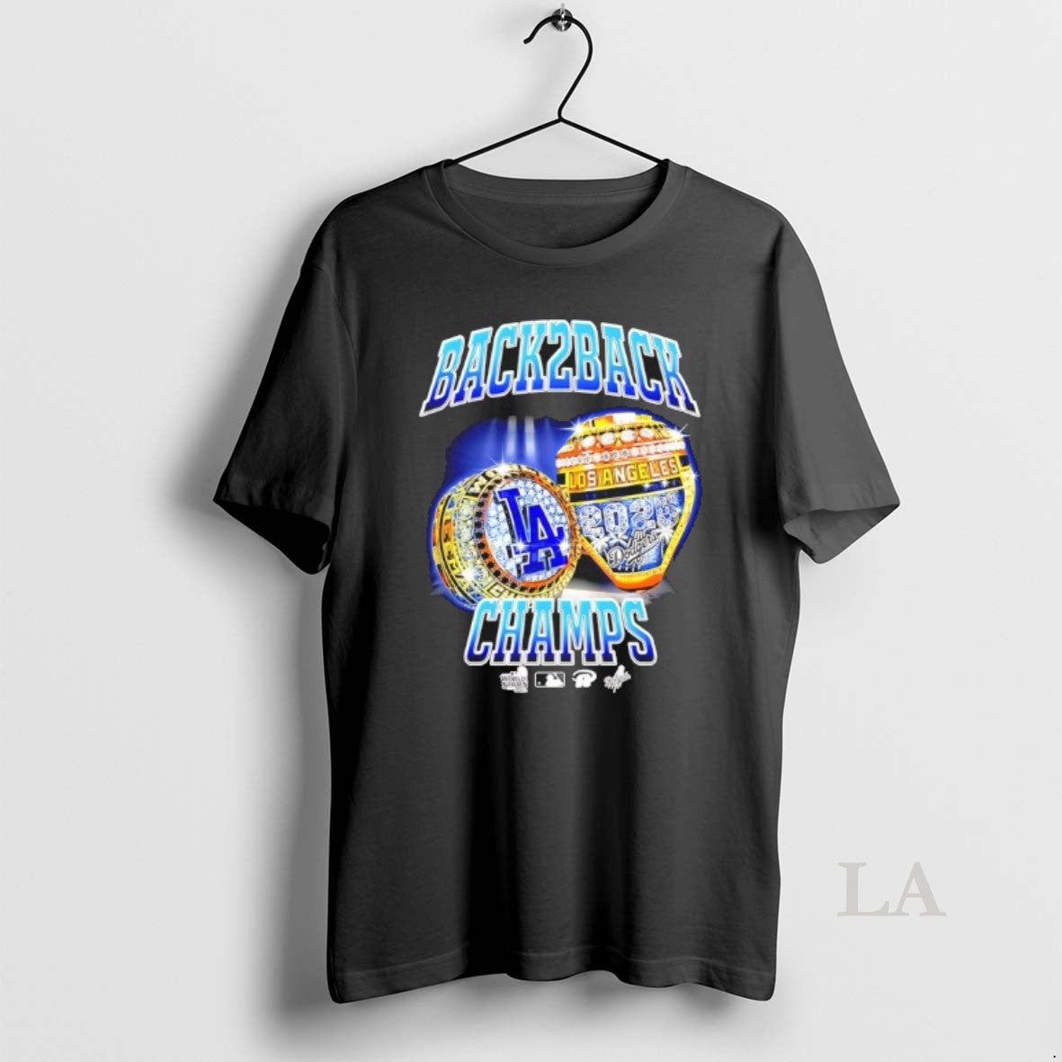 Original Los Angeles Dodgers Back 2 Back 2025 World Series Champions Rings