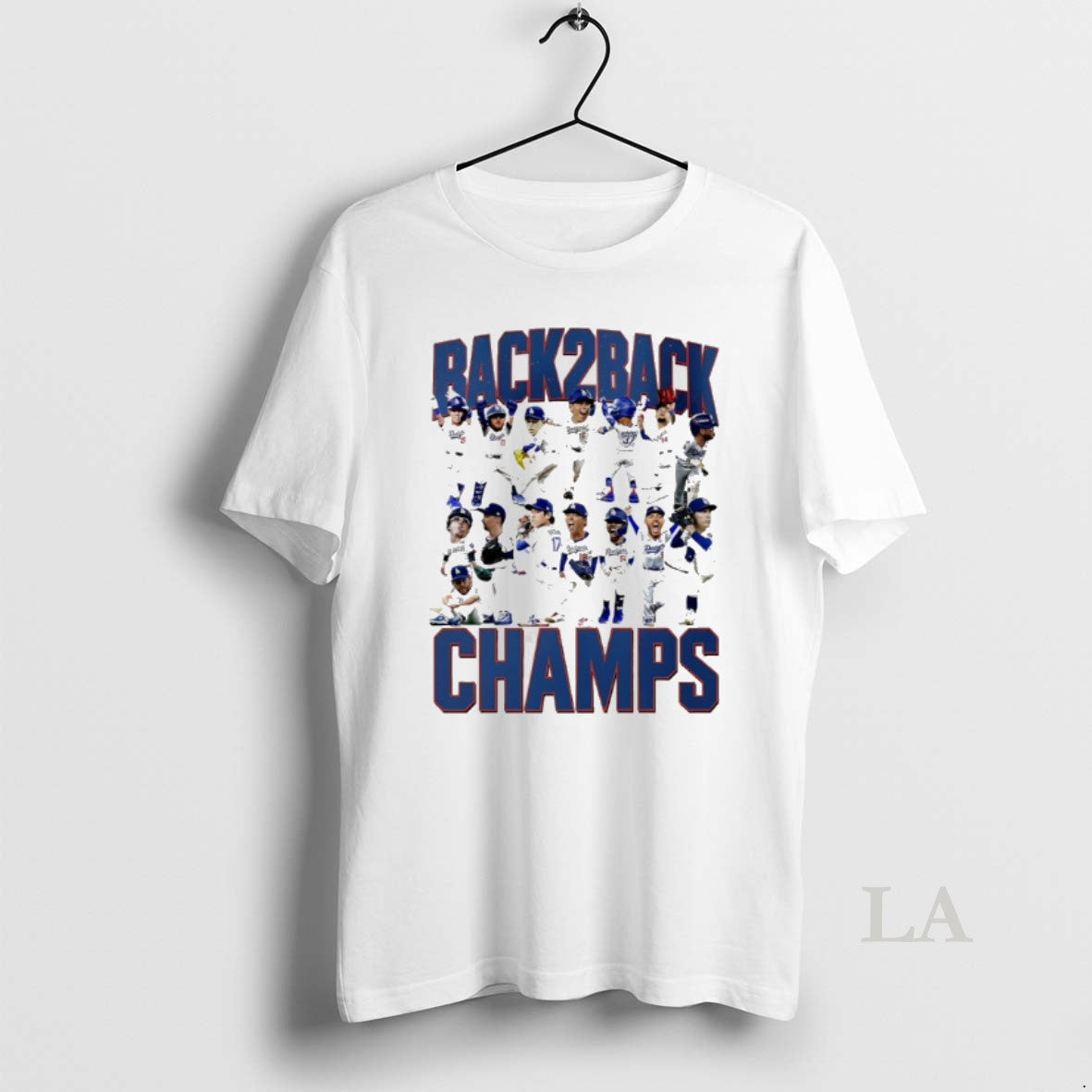 Original Los Angeles Dodgers Back2back Mini Champs Graphic