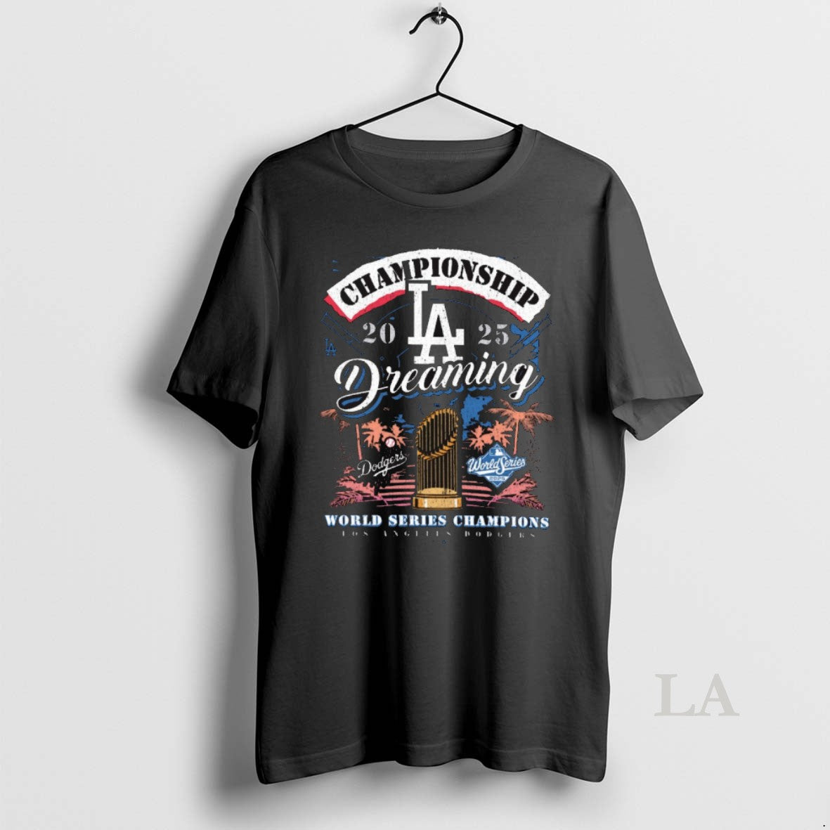 Original Los Angeles Dodgers Championship Dreaming 2025 World Series Champions 47 Retro