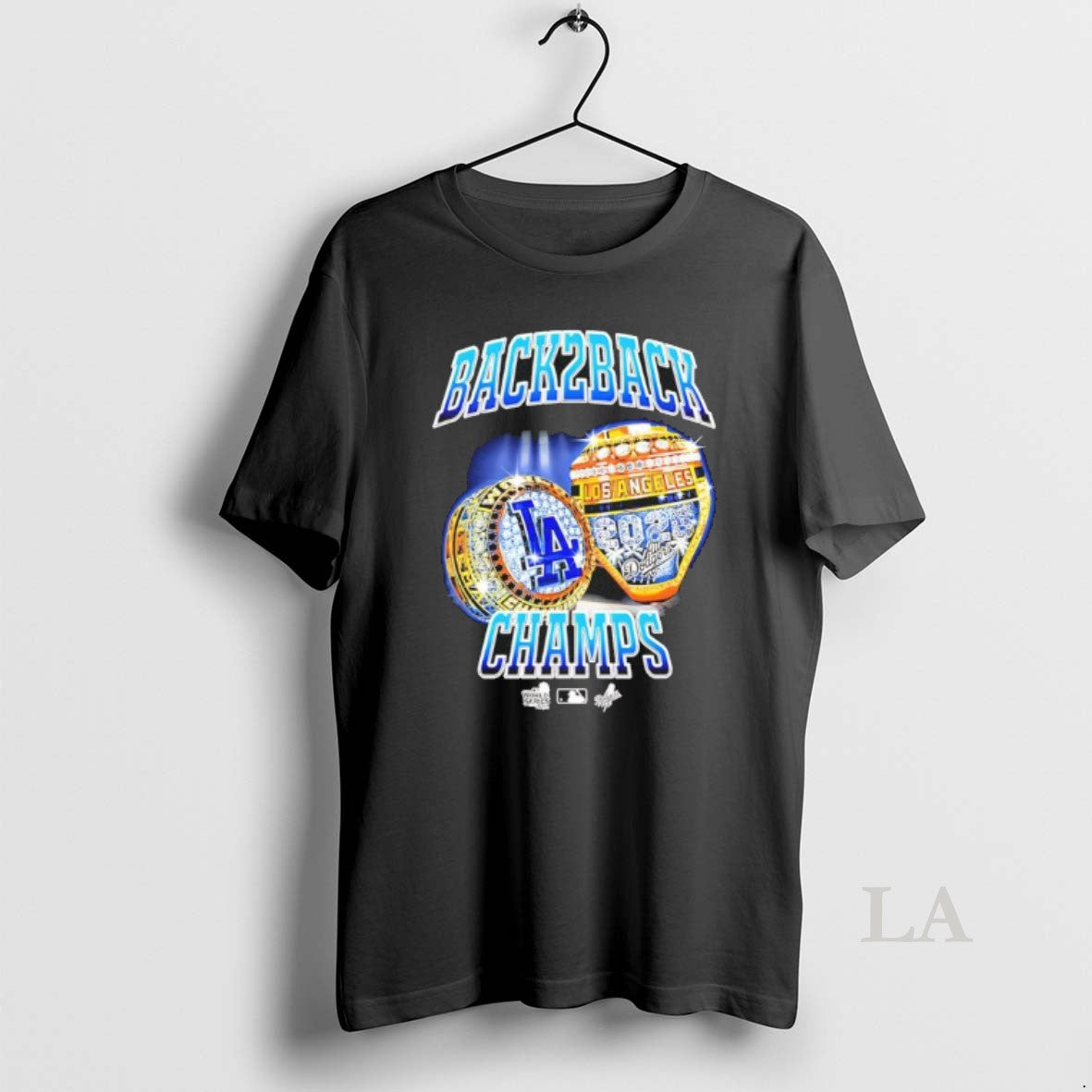Original Los Angeles Dodgers Back 2 Back Champs Rings