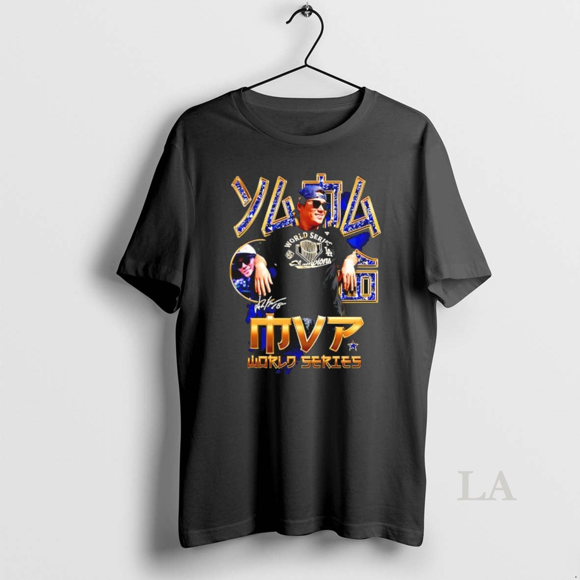 Original Mvp Yoshinobu Yamamoto Los Angeles Dodgers 2025 World Series Champions Japanese Signature