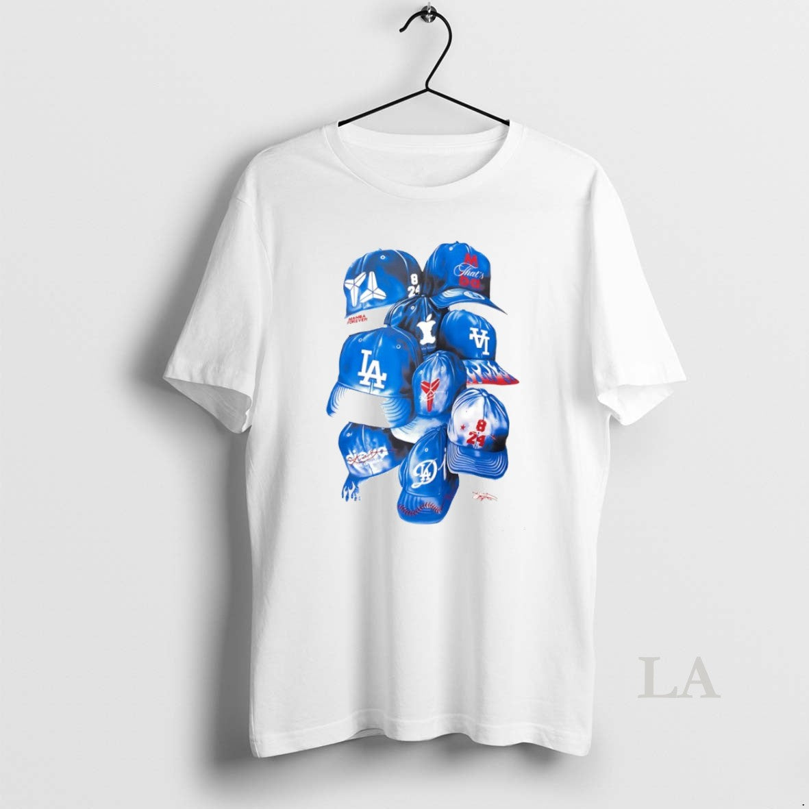 Original Mamba X Los Angeles Dodgers Hats Circle