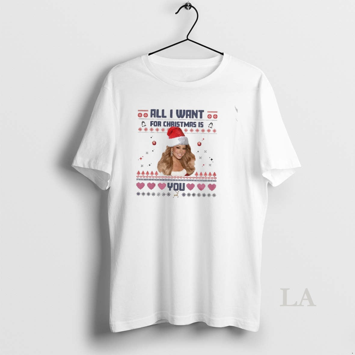 Original Mariah Carey All I Want For Christmas Is You Funny Christmas Ugly
