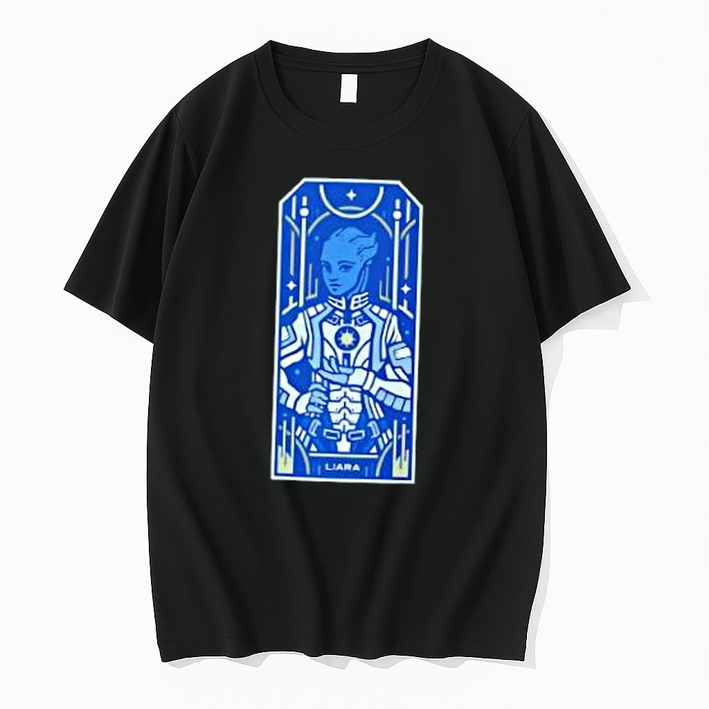 Original Mass Effect Liara Tshirts Jpg Unisex , , , Long Sleeve Tee