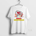 Original Merry Chiefsmas Kansas City Chiefs Christmas Bluey Cartoon White