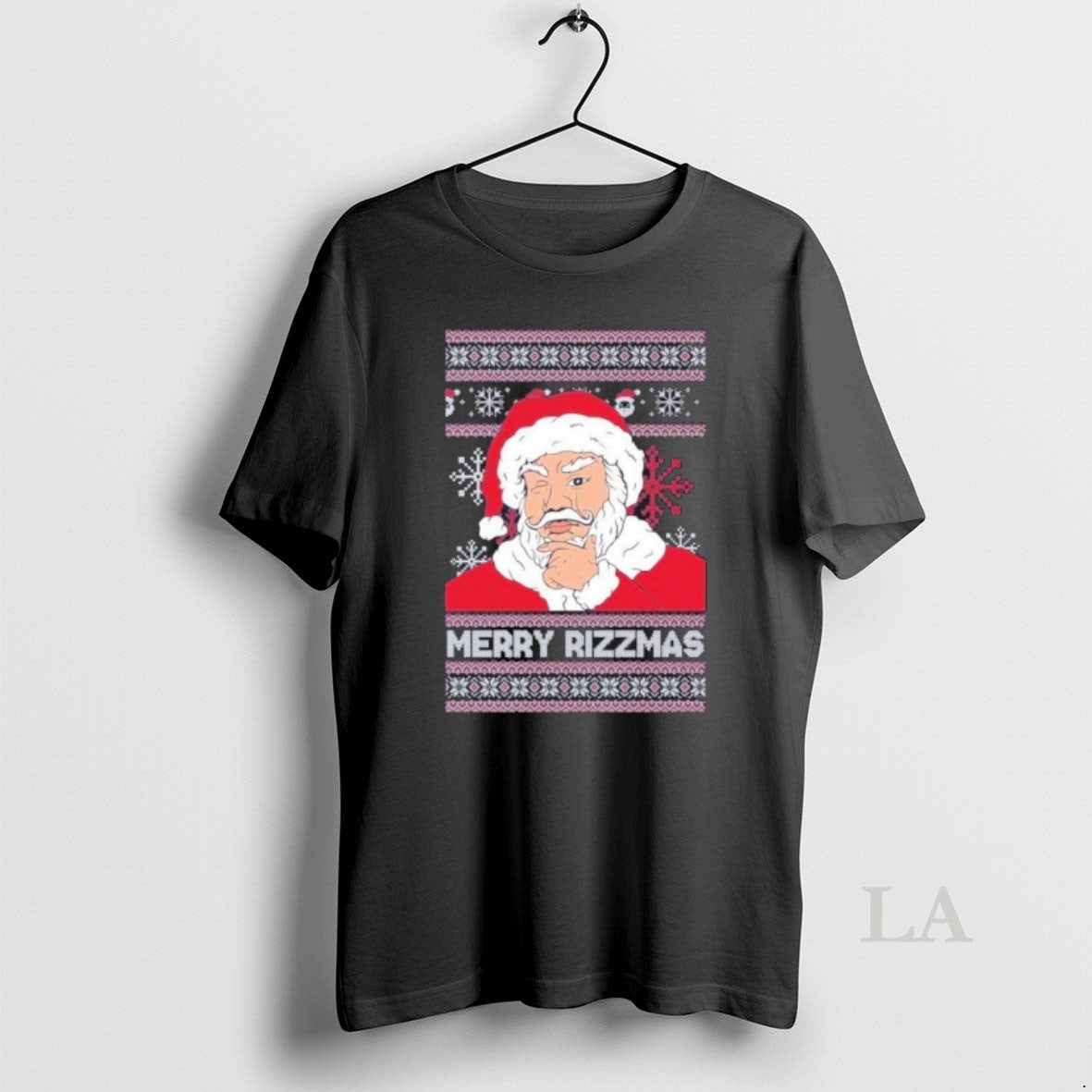 Original Merry Rizzmas Santa Claus Ugly