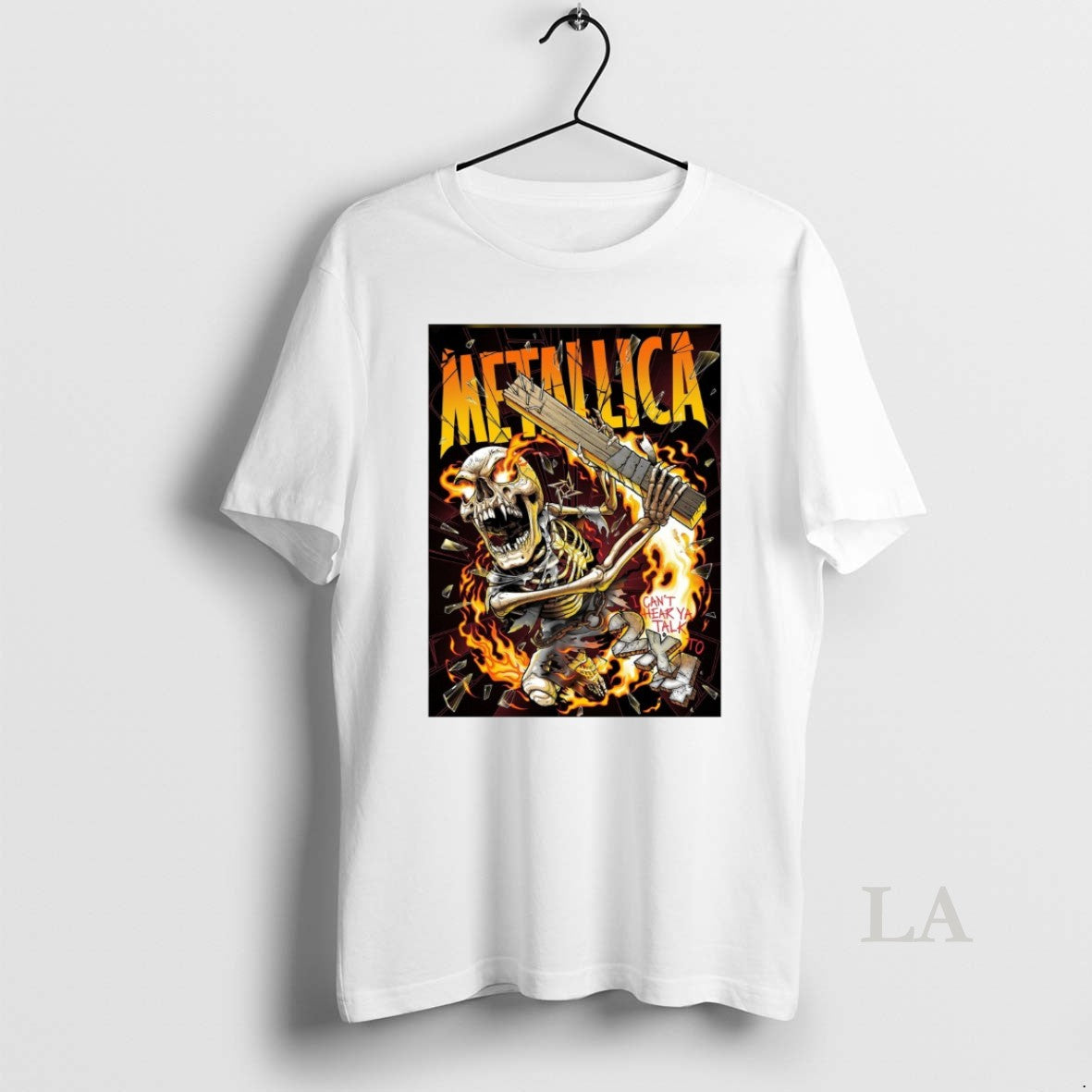 Original Metallica I Cant Hear Ya Talk To 2x4 2025 Skeleton