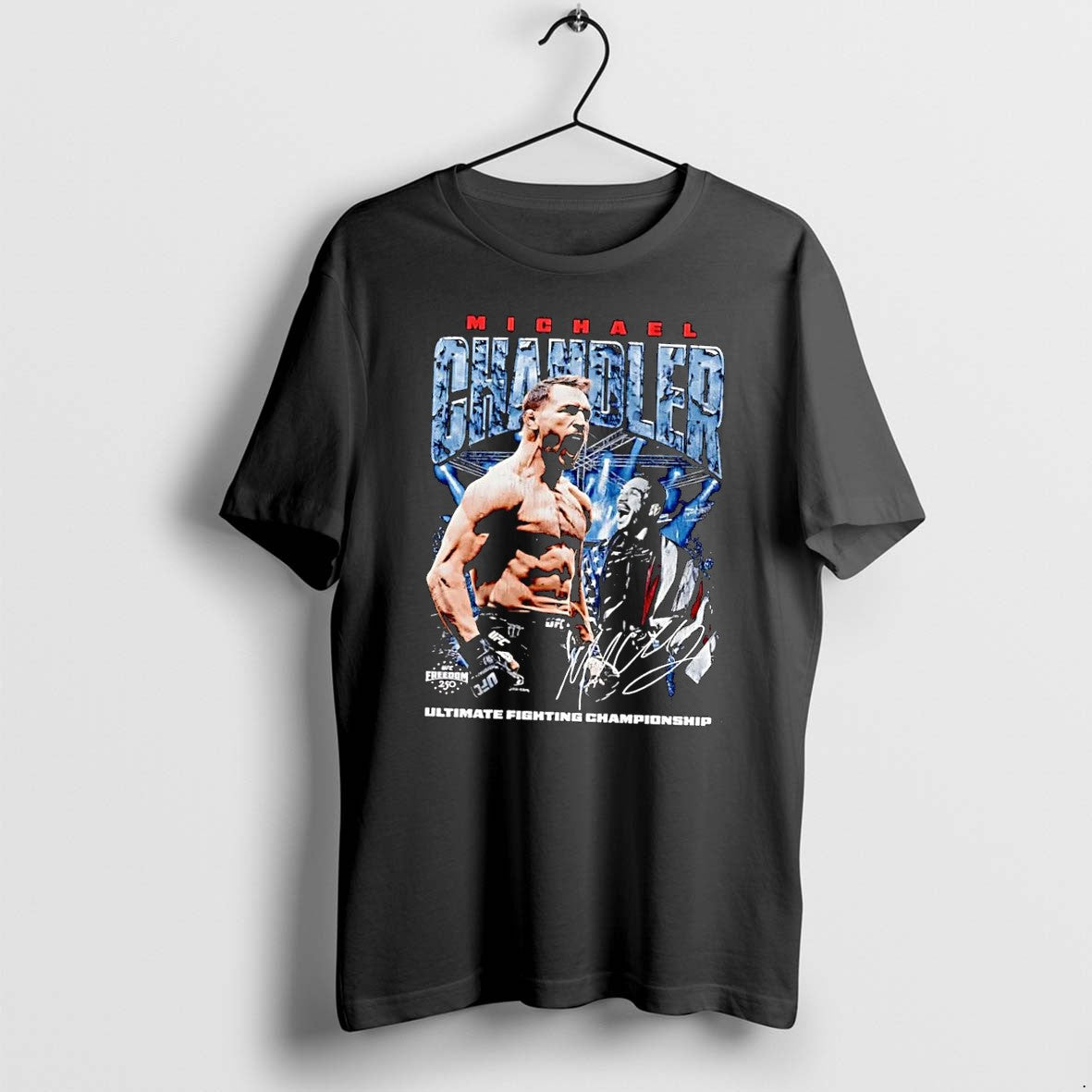 Original Michael Chandler Ufc Freedom 250 Ultimate Fighting Championship Black Tshirts Unisex , , , Long Sleeve Tee
