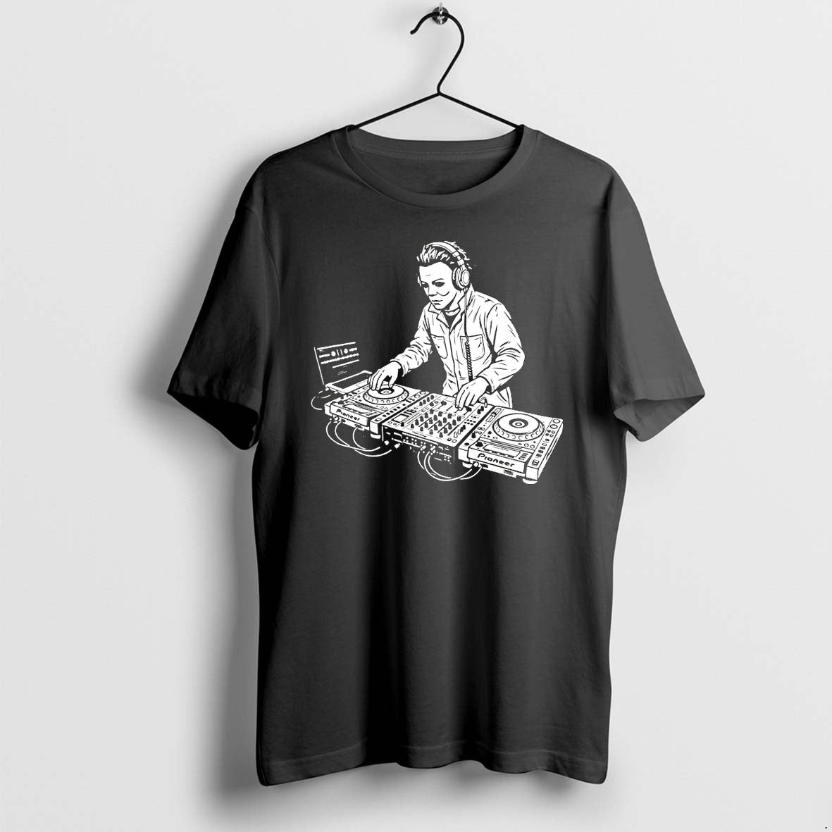 Original Michael Myers Halloween Dj Pioneer Equipment Tshirts Jpg Unisex , , , Long Sleeve Tee