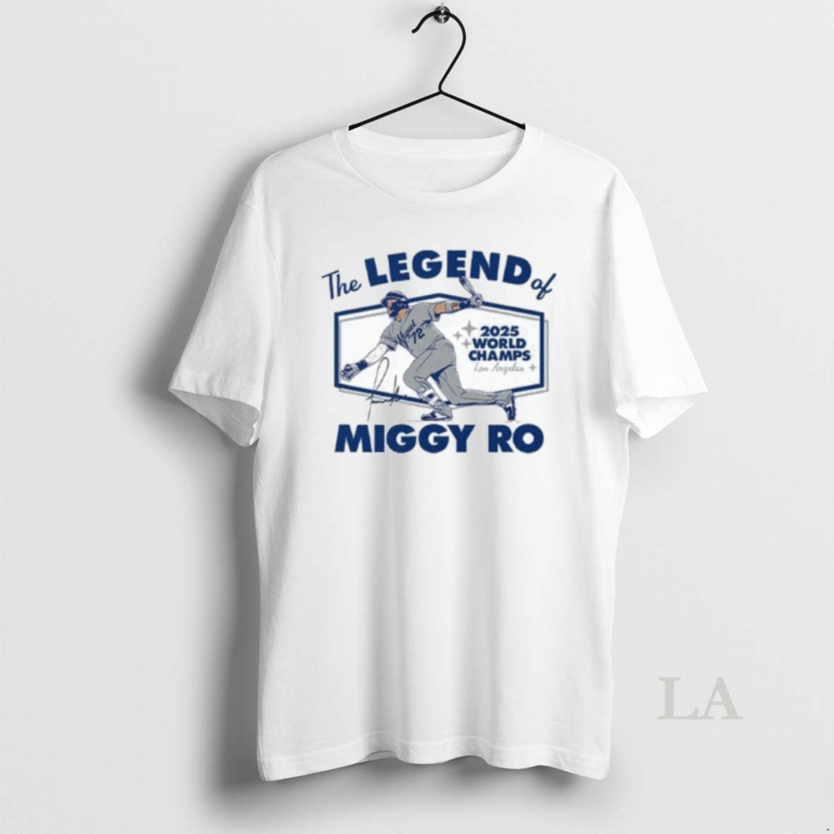 Original Miguel Rojas The Legend Of Miggy Ro Dodgers 2025 World Champs