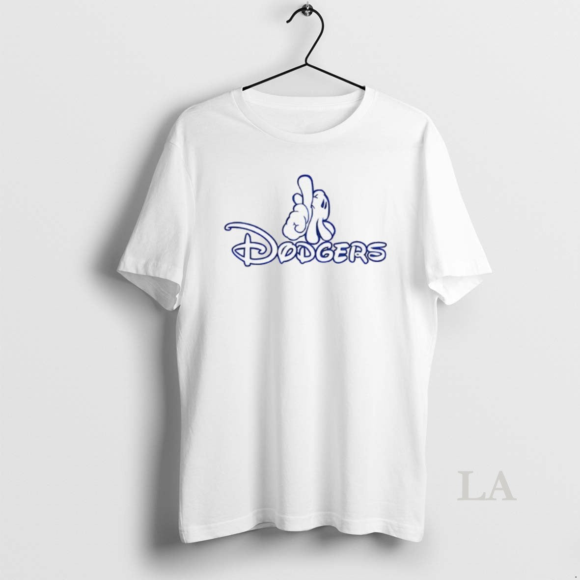 Original Mikey Los Angles Dodgers Baseball Logo Champs