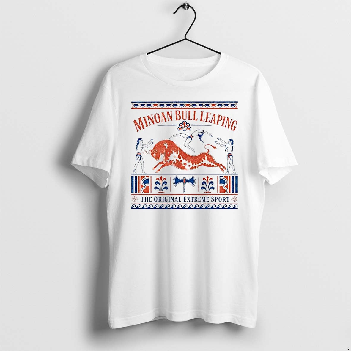 Original Minoan Bull Leaping The Extreme Sport Ancient Greek History Tshirts Unisex , , , Long Sleeve Tee