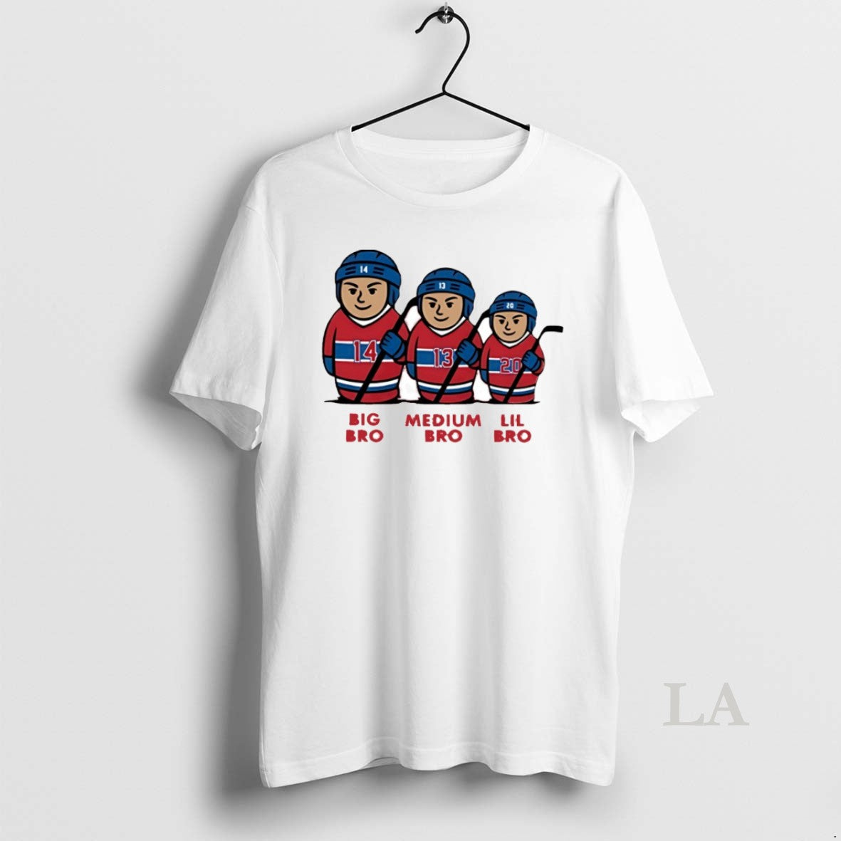 Original Montreal Canadiens 3 Bros Big Bro Medium Bro Lil Bro Circle