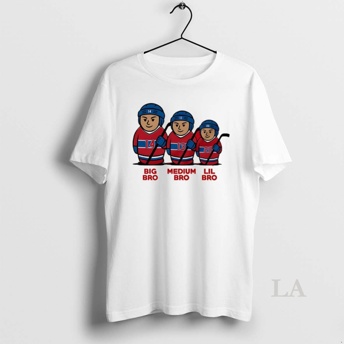 Original Montreal Canadiens Big Bro Madium Bro Lil Bro