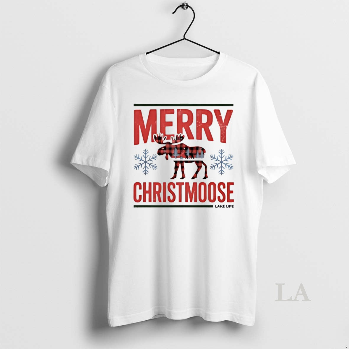 Original Moose Merry Christmoose Christmas White