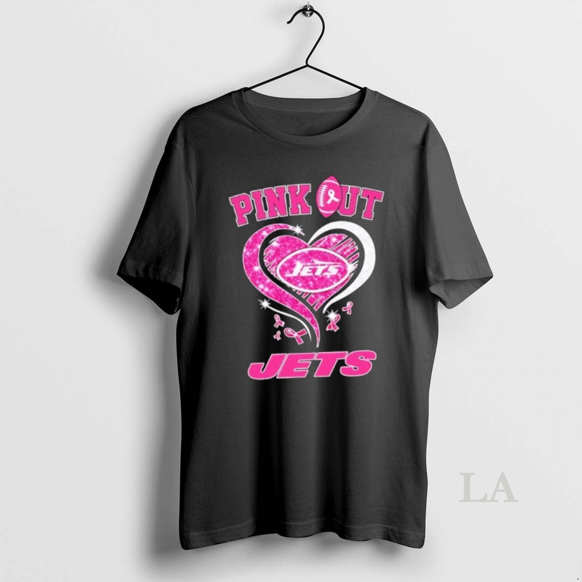 Original New York Jets Football X Pink Out Hearts