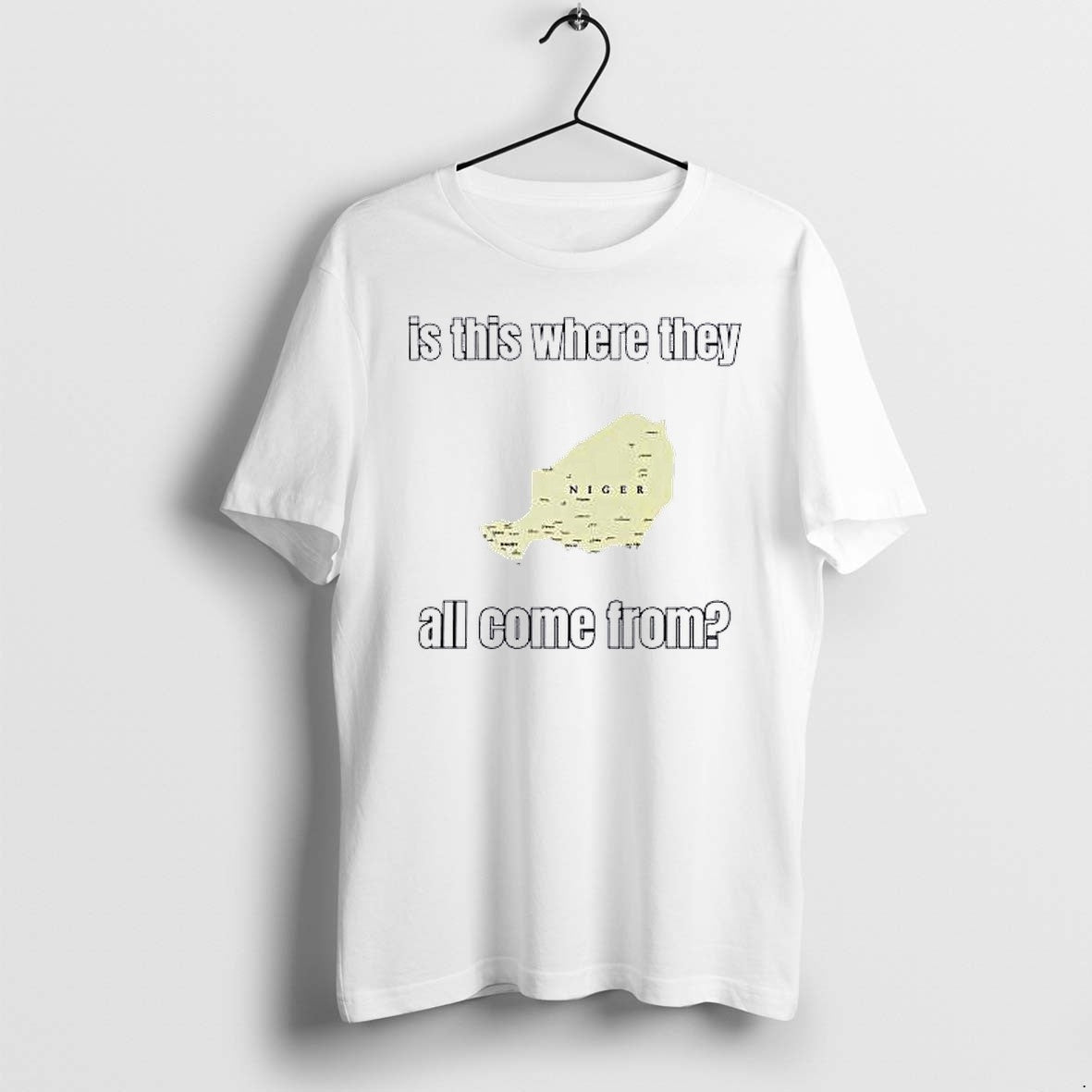 Original Niger Is This Where They All Come From Tshirts Jpg Unisex , , , Long Sleeve Tee