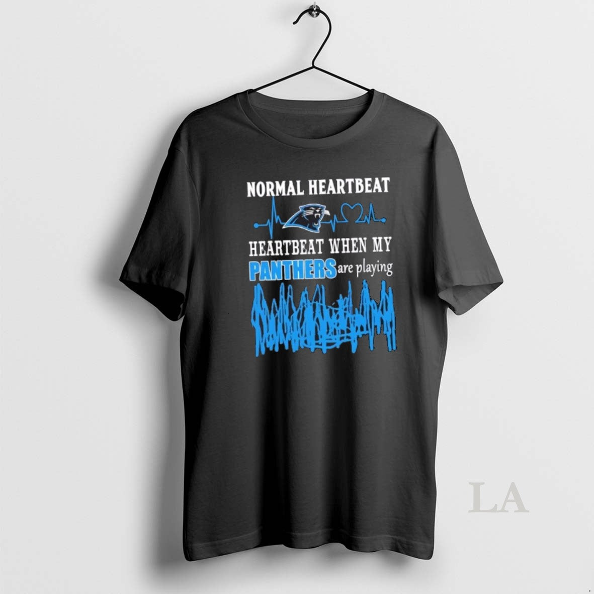 Original Normal Heartbeat Heartbeat When My Carolina Panthers Are Playing