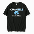 Original North Carolina Tar Heels Baseball Omaheels Logo Baseball Team Fan Tshirts Unisex , , , Long Sleeve Tee