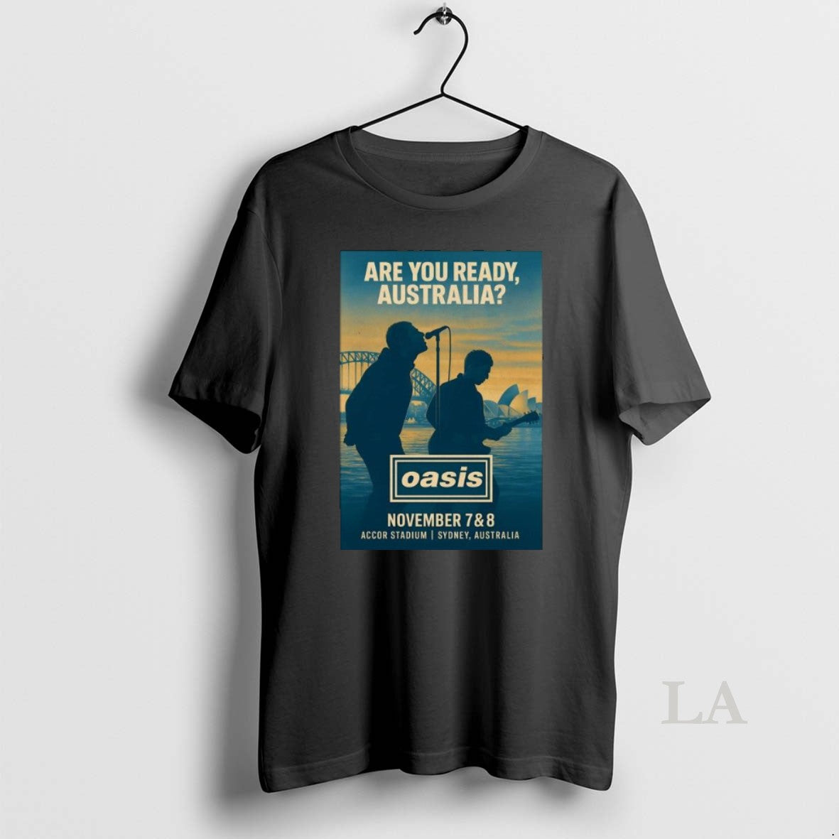 Original Oasis November 7 8 2025 Accor Stadium Sydney Australia Long Sleve